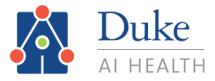 Duke AI Health