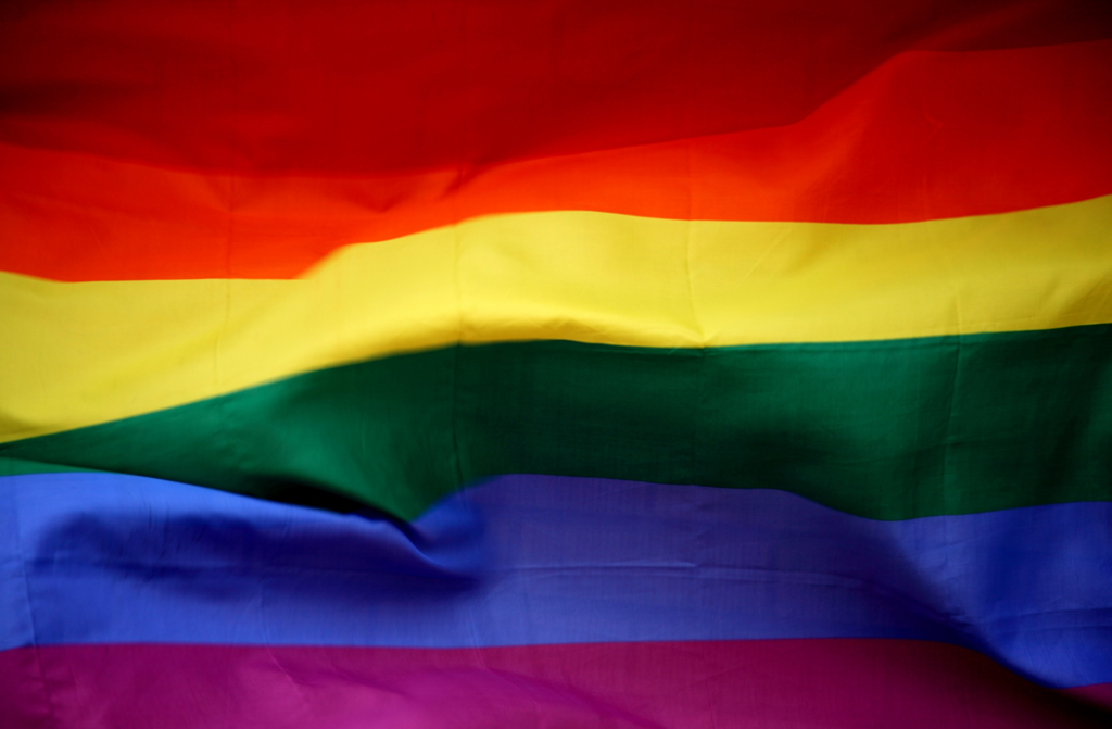 Rainbow-striped Pride flag. Image credit: Sharon McCutcheon/Unsplash
