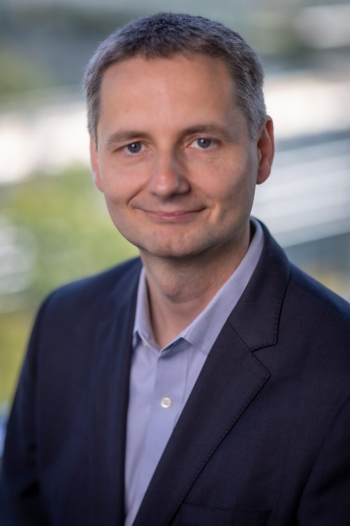 Portrait photograph of Michael J. Pencina, Director of Duke AI Health and Vice Dean for Data Science, Duke University School of Medicine